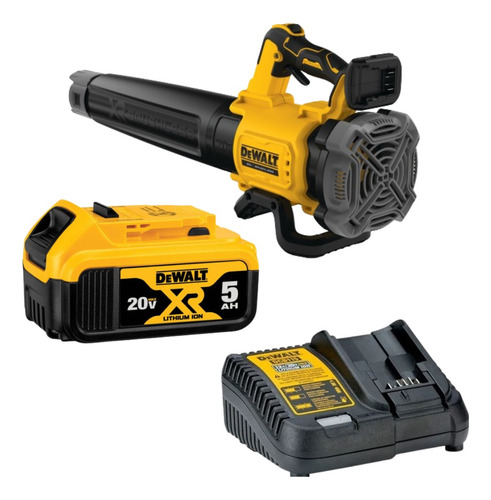 Kit Soplador Inalám Dewalt Xr 20v Dcbl722b+bateria+cargador 