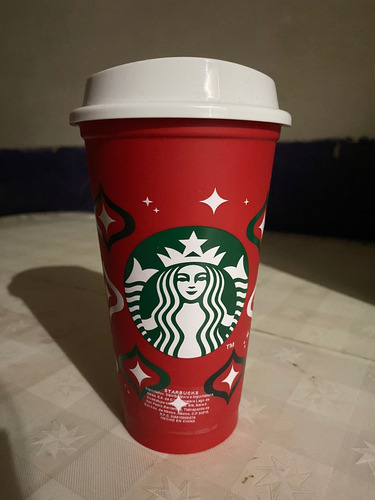 Vaso Reusable Navidad Starbucks