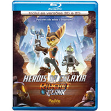 Ratchet E Clank: Heróis Da Galáxia - Blu-ray Hd Pt