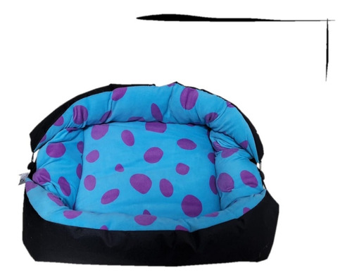 Cama Para Perritos, Marca Morocho, 2 En 1 Colchoneta Y Nido 