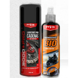 Kit  Lubricante Cadena Aerosol 330ml + Desengrasante 200ml 