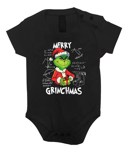 Pañalero Navidad Grinch Christmas X-mas Santa M4