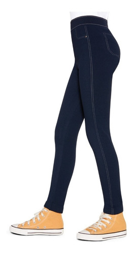 Meia Calça Lobinha Legging Infantil Jeans Lupo 2542 Fio 150 