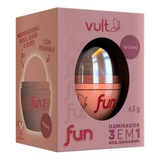 Vult Fun 3 Em 1 Rose Iluminada - Iluminador 6,5g