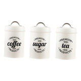 De 3 Recipientes De Azúcar Té De De Almacenamiento De