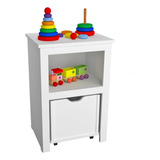 Organizador Infantil Com Baú Aquiles 100% Mdf (brinquedos)