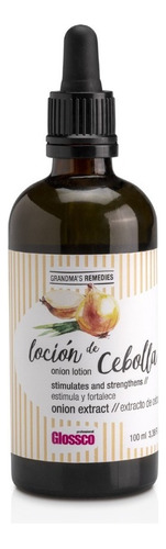 Locion De Cebolla Anticaida Y Crecimiento 100ml Glossco