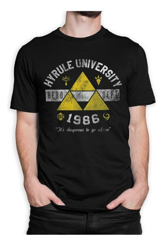 Polera Unisex Zelda Game Triangulo Algodon Estampado