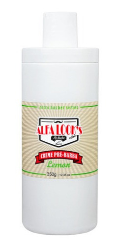 Creme Esfoliante Pré Barba Alfa Looks Retro 350g