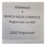 Dominios E Marca Aguacorrente E Logo Registrados No Inpi
