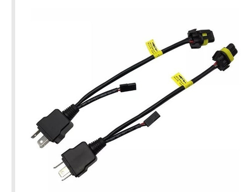 Pack 2 Ramal Cable Corto Para Kit Bixenon H4 Directo
