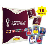 Panini Album Copa Do Mundo 2022 Kit Capa Dura + 50 Cromos