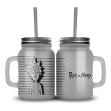 Mason Jar Rick Y Morty Modelo #4