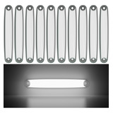 Foco Luz Lateral Posición 9 Led Bi-volts Impermeable 10 Pcs