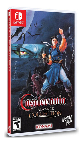 Castlevania Advance Collection Classic Capa Dracula X Switch