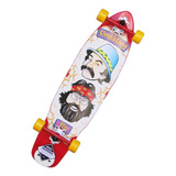 Longboard Montado Flip Cheech And Chong - 36 