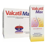 Combo Valcatil Max X 90 Caps + Valcatil Shampoo X 150 Ml