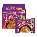 Sopa Instantánea Ramen Coreano Habanero Picante Buldak 5pzs