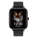 Smartwatch Colmi Series P P8 Max Sport 1.69  Caja 45mm De  Pc  P8 Max Black, Malla  Negra De  Silicona P8 Max