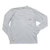 Playera Manga Larga Vineyard Vines Xchico Xs Blanco