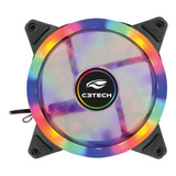 Cooler Fan Rgb 5 Cores Super Refrigeração E Silencioso 120mm