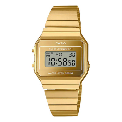 Reloj Casio G-shock A700wevg-9avt Unisex Correa Dorado Bisel Dorado Fondo Dorado | Envío gratis
