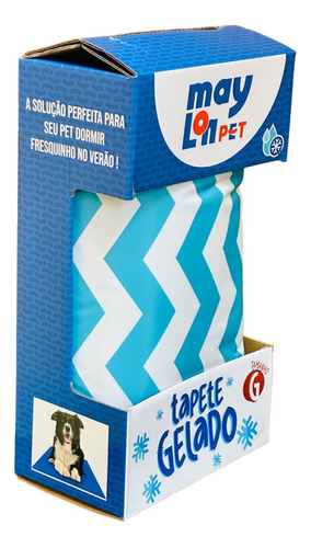 Tapete Gelado Estampado Refrescante Verao 90 X 50 Caes Gatos