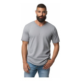 Camiseta Cuello V Para Hombre 