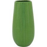 Crispin Vaso Decorativo 25x12x12cm Cerâmica Verde