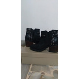 Botas Texanas Mujer Tachas Sky Blue