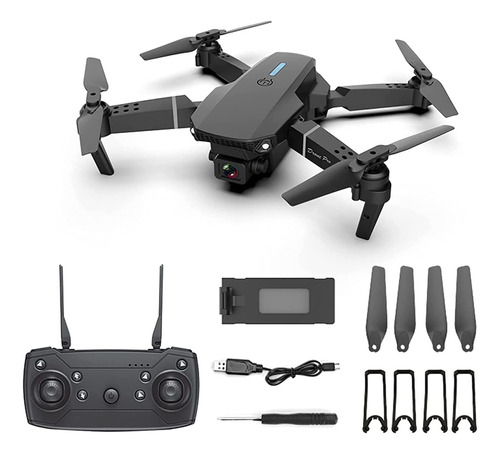 Drone Mini E88 Cámara 1080p + Estuche + Control Remoto