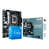 Kit Upgrade Intel I5 12400f Placa Mãe Asus Prime H610m-e D4