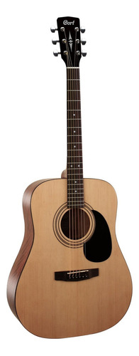 Guitarra Acústica Cort Standard Ad810 Para Diestros Open Pore