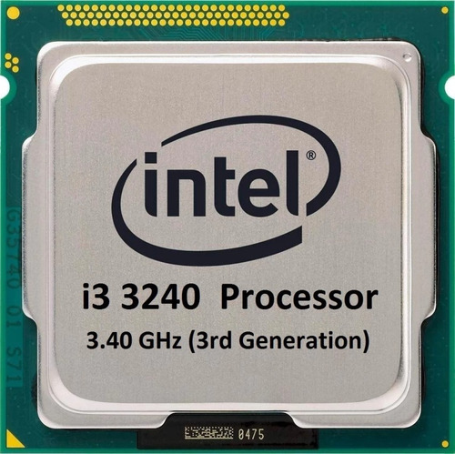 Procesador Intel Core I3 3240 3.4ghz 4 Threads 3mb Cache