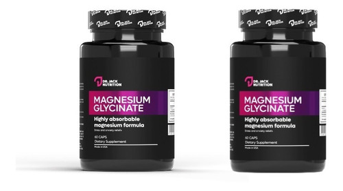 Pack X2 Glicinato De Magnesio  | Dr Jack Nutrition