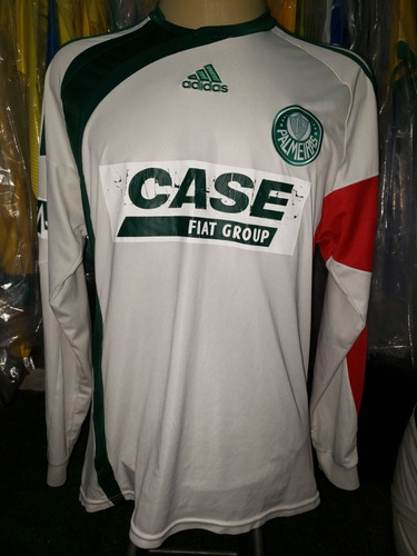 Camisa Palmeiras Case Reserva Fiat 2010 Branca