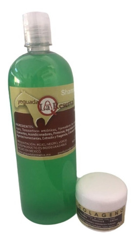Shampoo Yeguada Verde + Colágeno