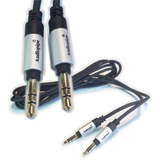 Cable Miniplug 3,5 Estereo Macho-macho 1,8 Mts Audiopipe Aiq