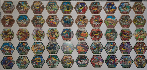 Coleção Completa Tazos Máquina Do Tempo