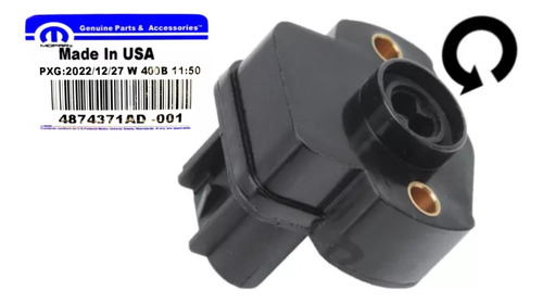 Sensor Tps Cherokee Kj Dodge Ram Liberty Dakota 3.7 04-2006 Foto 8