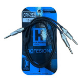 Cable Audio Plug 6.3 Mono 2 Plug 6.3 Mono Extension Ygriega