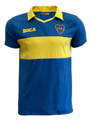 Remera Con Cuello Boca Juniors Producto Oficial 