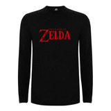 Polera Manga Larga -la  Leyenda De Zelda - Diseño 02