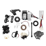 Kit De Conversión De Motor Eléctrico Para Bicicleta, 24 V,