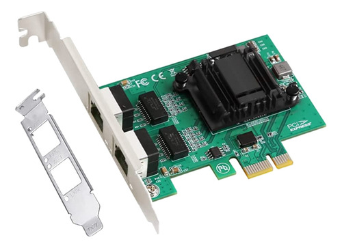 Tarjeta De Red Gigabit Pcie De 2 Puertos 1000m Dual Pci Expr