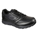 Zapatilla Skechers Nampa Slip Resistant Negro