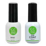 Duo Base Y Top Coat Gc Nails 15 Ml