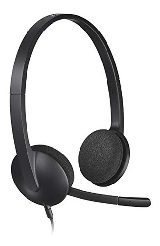 Auriculares De Diadema Usb Para Windows Y Mac, Negros