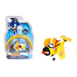 Sonic The Hedgehog Tails Yellow -avión Coleccionable Diecast