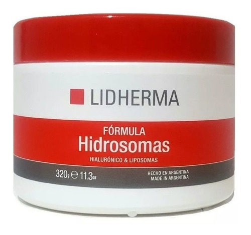 Lidherma Formula Hidrosomas X320gr - Hialurónico Y Liposomas